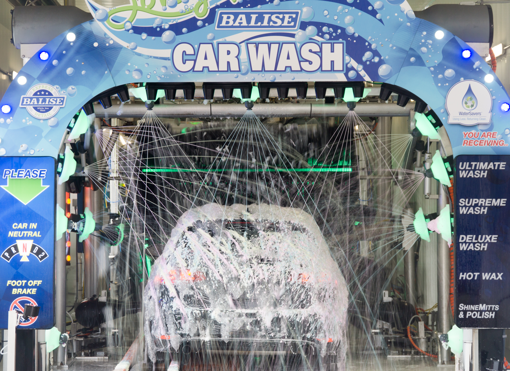 Balise Car Wash.